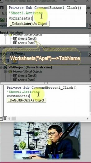 Belajar Macro VBA Excel ActiveSheet