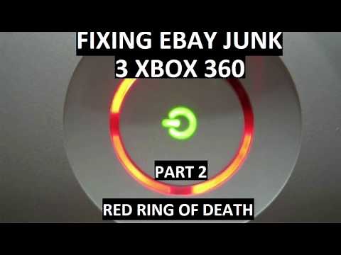Fixing eBay Junk - 3 Xbox 360s - Part 2 How to Fix Red Ring of Death