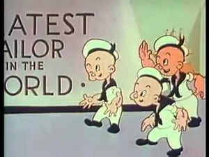 Popeye The Sailor Big Bad Sindbad 1952 cartoon Amazing Cartoons