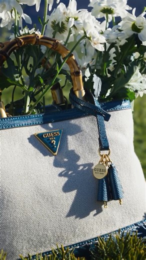 A handbag to hold close. Introducing the Jovie Tote and Zabry Mini Satchel. #GUESSHandbags | GUESS