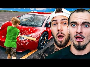 This Kid Destroyed A $1,000,000 CAR!!!