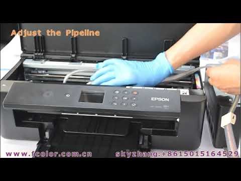 CISS installtion for XP-15000 Printer