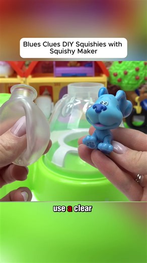 Blues Clues DIY Squishies with Fun Textures