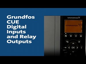 Grundfos CUE Digital Inputs and Relay Outputs
