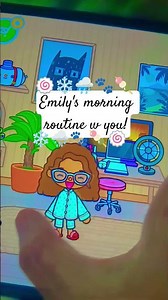 Emily's morning routine w you!**•~*-*-