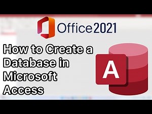 How to Create a Database in Microsoft Access