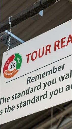 Signage for better visual management | Tour Ready Sign | Practical Lean