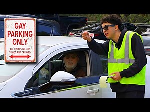 Gay Parking Only Prank!