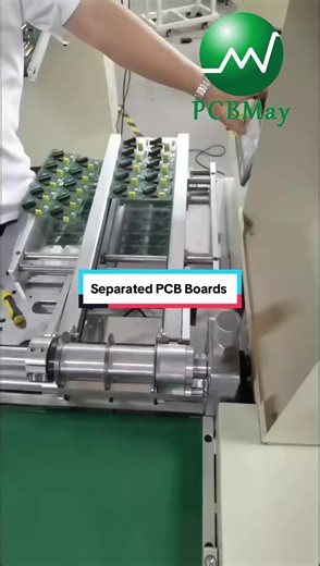 🔧 How do we separate assembled PCBs without damaging components? Watch the precision in action! 👀✨#PCBMay #PCBAssembly #ElectronicsFactory #Depanelization #SurfaceMountTechnology #ElectronicsManufacturing #SMT #PCBAprocess #TechTok #ManufacturingProcess #Engineering