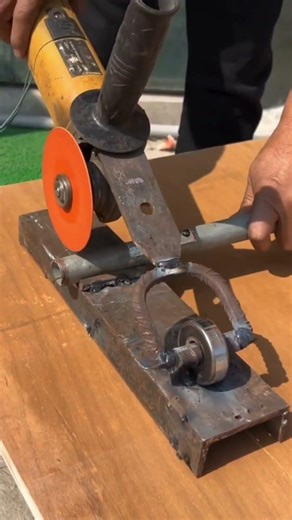 Turn Your Angle Grinder Into a DIY Chop Saw! | Cheap & Easy Workshop Hack