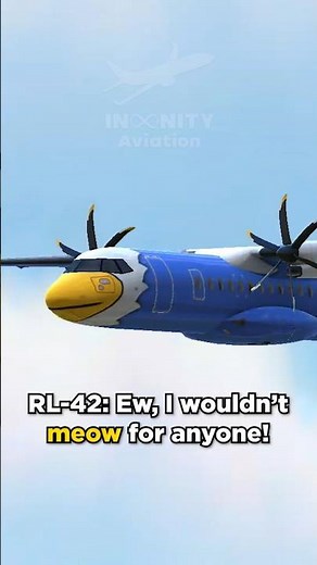RL-42 Wouldn't Meow.. Right? 😺 - Turboprop Flight Simulator Meme