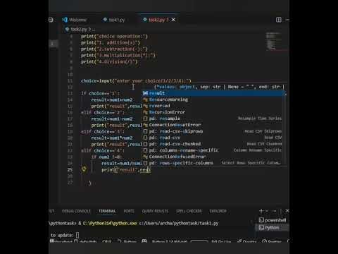 Python internship in codsoft