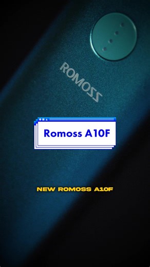 Romoss A10F Power Bank - Lightweight and Compact Charging Solution
