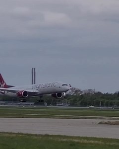 Welcome home, Lady Emmeline ❤️ Registered G-VLIB, our newest A350 pays homage to the founder of the Suffragette movement and women’s rights activist, Emmeline Pankhurst. | Virgin Atlantic