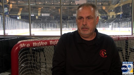 Blending his love of art and hockey, South Sioux City High School art teacher Tim Harder has found a new canvas - painting goalie masks for the Sioux City Musketeers! We'll have more on this year's mask and the process behind it at 6 on KCAU 9 News! United States Hockey League | Anthony Mitchell KCAU