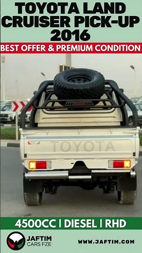 Toyota Land Cruiser Pickup 2016 Double Cabin (RHD) | 4.5L Diesel, Off-Road, Fully Loaded Review