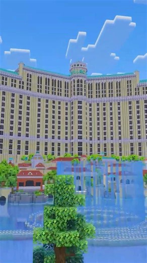 Building The Bellagio Hotel in Minecraft 💎