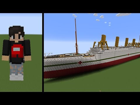 Building The HMHS Britannic In Minecraft [Timelapse] *2025*
