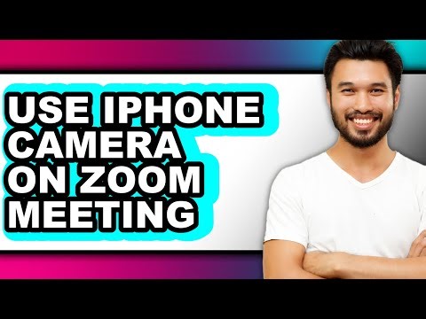 How to Use Iphone Camera on Zoom Meeting (only Way)