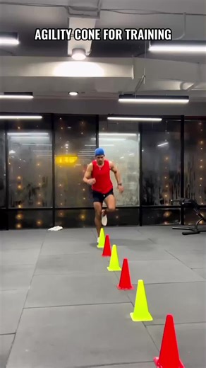 Agility Cone Training Drills for Badminton and Volleyball