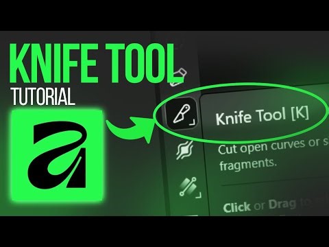 Master the KNIFE Tool in AFFINITY with These 3 Simple Tricks