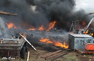 Penticton Fire Department contains fire