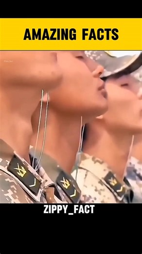 Why Chinese Soldiers Use Needles in Parade 😳 #shorts