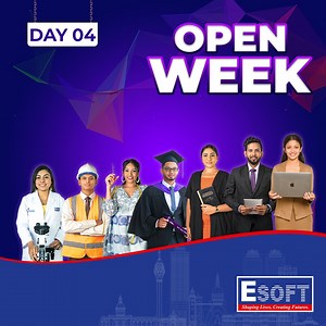 It’s the 4th day of ESOFT OPEN WEEK 2024! A glimpse of what’s happening at our Chilaw Branch. If you're a student after O/L's and dreaming of a globally recognised higher education pathway. 🌍🎓 This is your chance! Join us until the 22nd of May for an enlightening experience featuring informative sessions, exclusive offers, scholarships, financial aid options, and exciting events. Find out your nearest ESOFT Branch 👉 bit.ly/branch_network Call us on 👉 011 7 572 572 ESOFT is your higher educat