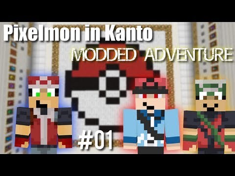 The Kanto World - Pixelmon In Kanto Minecraft Map Ep. 1