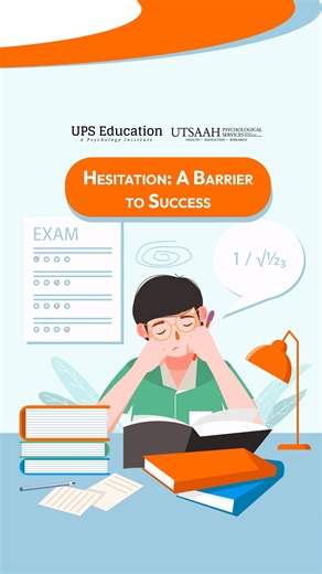 Hesitation: A Barrier to Success Hesitation is the enemy of progress. It can hold us back from achieving our goals, pursuing our dreams, and experiencing the best that life has to offer. #psychology #psychologist #psychologytoday #psychologyfacts #psychotherapy #MPhil #clinicalpsychology #psychologytricks #psychologyquotes #psychologymajor #psychologystudent #arvindotta | UPS Education | Facebook