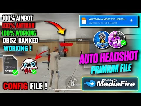 🔥Free Fire Auto Headshot Config File🎯🌠 Macro Aimbot + No Recoil Regedit ‼️ Antiban VIP Script 👽