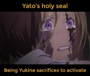 1.7M views · 10K reactions | Yato's holy seal..being Yukine sacrifices to activate #Ohnoooo Remember to follow the page to watch the videos better♥! | Ohnoooo | Facebook