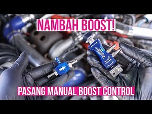 Cara Pasang Manual Boost Control || "Do-it-yourself"