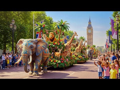 Real Animal Parade LONDON 2026: The Most Unique Live Animal Parade in the UK (FULL EVENT)
