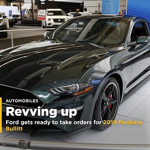 2019 Mustang Bullitt orders open as Ford reveals price and horsepower | Yahoo Finance