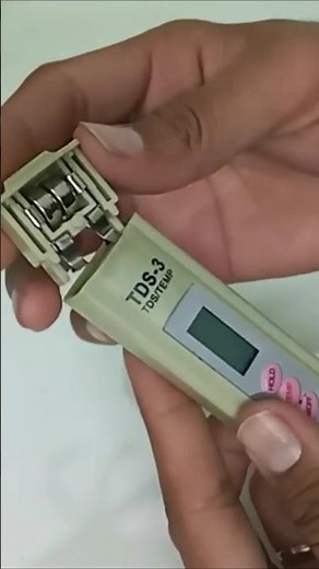 How to change TDS Meter Battery || Change Battery in tds meter ||
