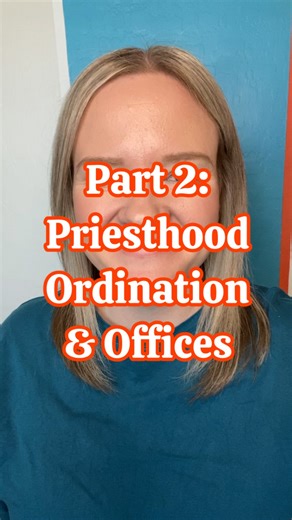 PRIESTHOOD DEEP DIVE PART 2: Priesthood Ordination and Offices Main takeaways: -Worthy men are ordained to a specific priesthood (Aaronic or Melchizedek) and an office within that priesthood -The Aaronic priesthood has the offices of deacon, teacher, and priest. The Bishop of a ward oversees the usage of the Aaronic priesthood within the ward. -The Melchizedek priesthood has the offices of elder and high priest. The stake president oversees the usage of the Melchizedek priesthood within the stak