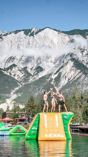 Sölden in Tirol | Make the most out of the last summer days and join us for some water fun 😄💦☀️ Smiles guaranteed! Get your grin on and head to @area47 🙌🏻🥳 ... | Instagram