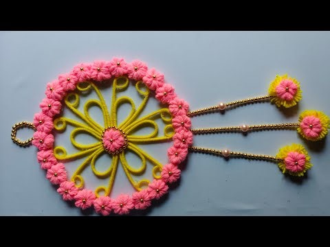Very Easy & Beautiful Woolen thread Wall Hanging/Home Decoration/Craft