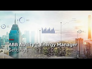 ABB Ability Energy Manager - Tutorial - Settings 1