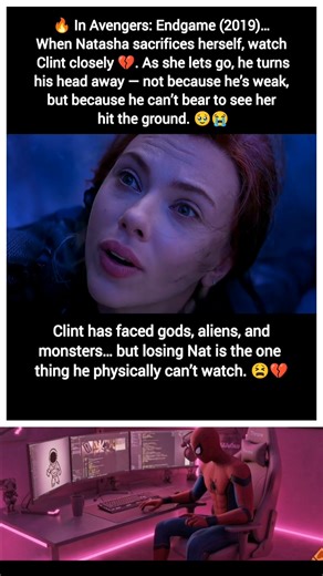 6The Silent Goodbye 💔 — How Clint Barton Couldn’t Watch Natasha Romanoff Fall in Avengers: Endgame