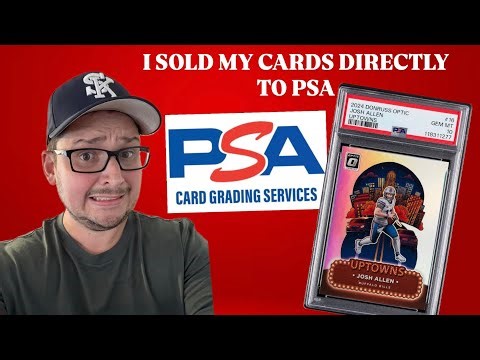 I sold my Cards to PSA 3 Different Times! These are my Results and the Process I Followed.