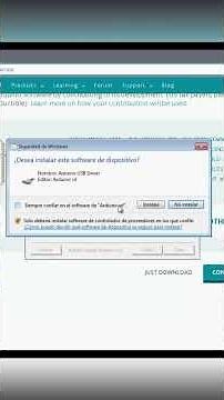 Instalar #Arduino: Consejo para #Drivers - #electronica