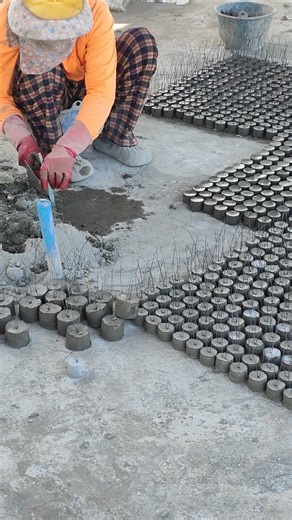 Professional Way to Cast Concrete Cover Blocks using Mortar 🛠️
