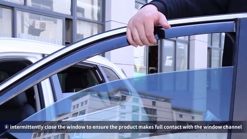 in-Channel Window Rain Guards Intended for Toyota 4Runner 2010-2024 Vent Visors Window Visors Extra Durable Window Deflectors Vent Shades Car Accessories-4 pcs