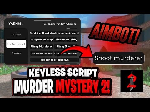 Murder Mystery 2 Script Pastebin 2026 AIMBOT, KILL, ESP AND MORE!