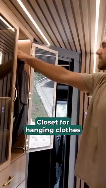 Van turned Luxury Home on Wheels! #shorts