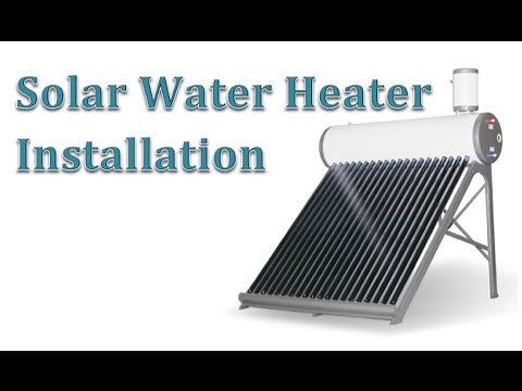 Solar Water Heater Installation