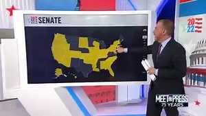 WATCH: Mehmet Oz has tried to position himself as a moderate in the Pennsylvania Senate race. On Saturday, he rallied with former President Trump. @Dashaburns: “Will that rally … help or hurt [Oz], especially in his effort to win over these purple suburbs?” | Meet the Press