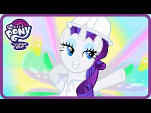 My Little Pony 🌈 Rarity Gets Wings? 🦋 Sonic Rainboom | Super Toons For Kids